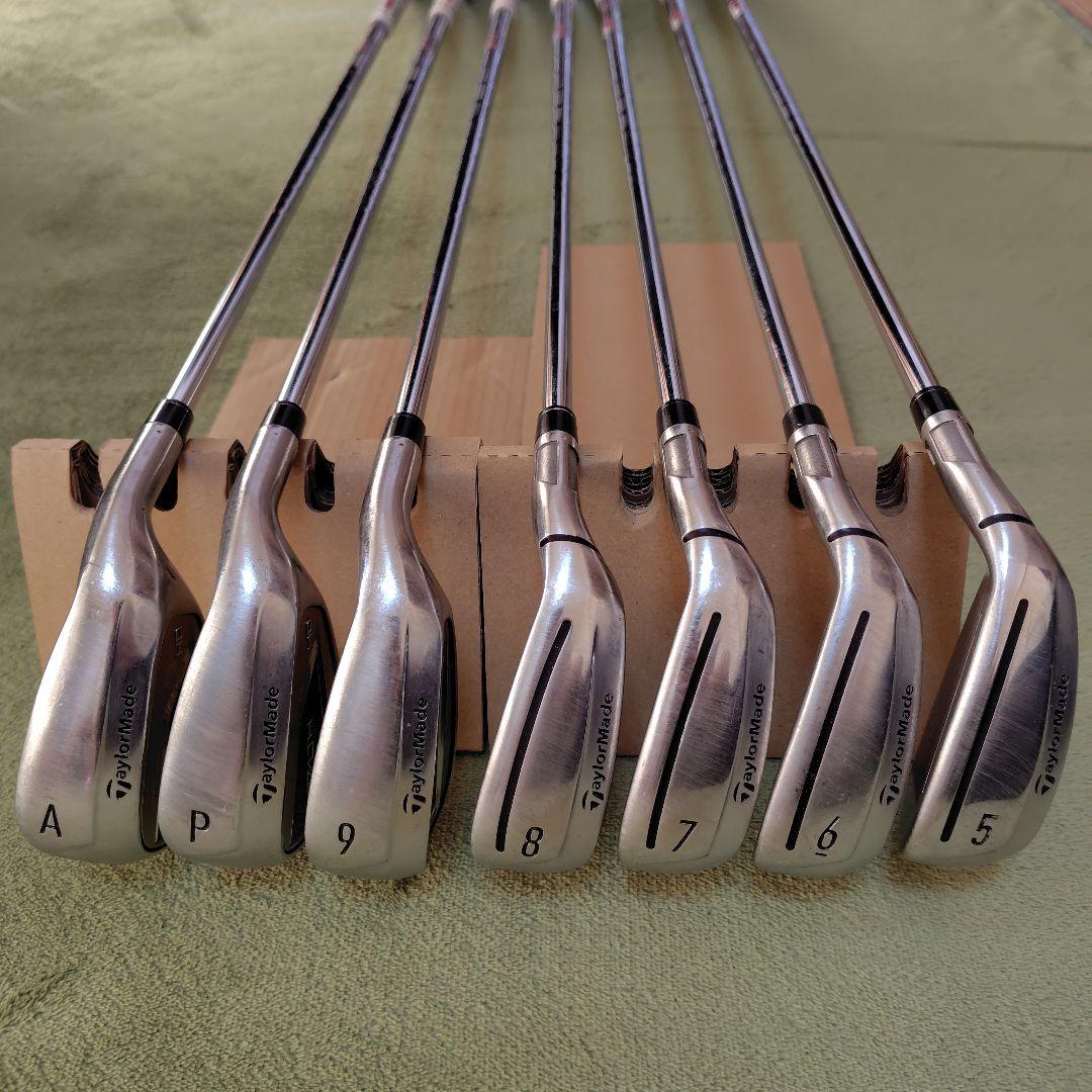 テーラーメイド ステルスHDアイアン7本セット(#5〜#A) スチールシャフトS