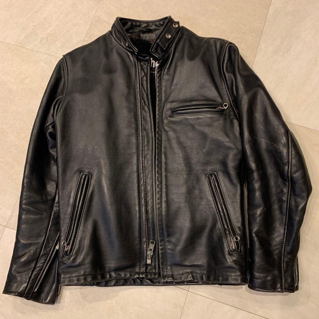 美品 schott 641 ライナー付 シングルレザージャケット