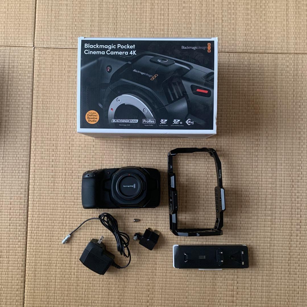 bmpcc 4k smallrigケージ付き