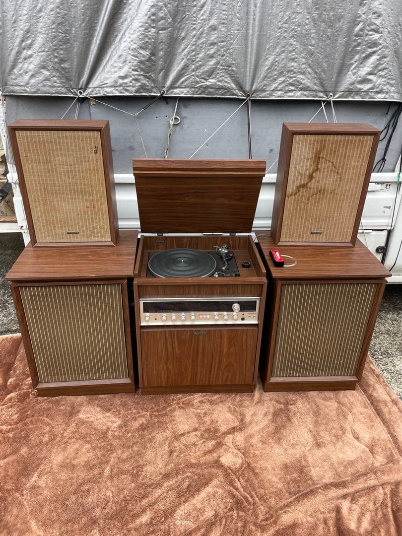 パイオニア　レコードプレーヤー　コンポ　オーディオ　昭和レトロ　ラジオ