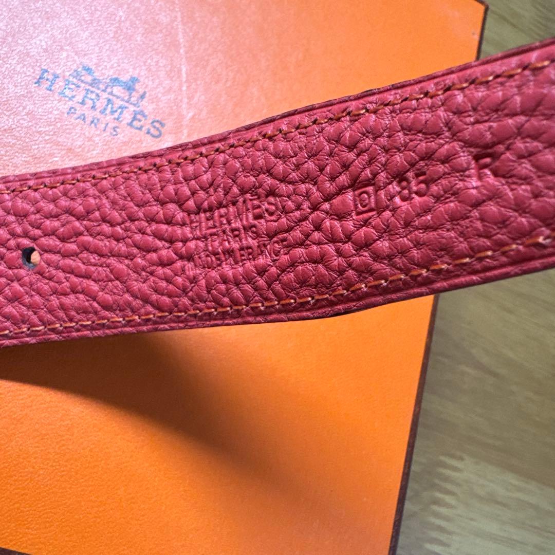 早い者勝ち❗️ エルメス HERMESベルトバックル　リバーシブルベルト H型