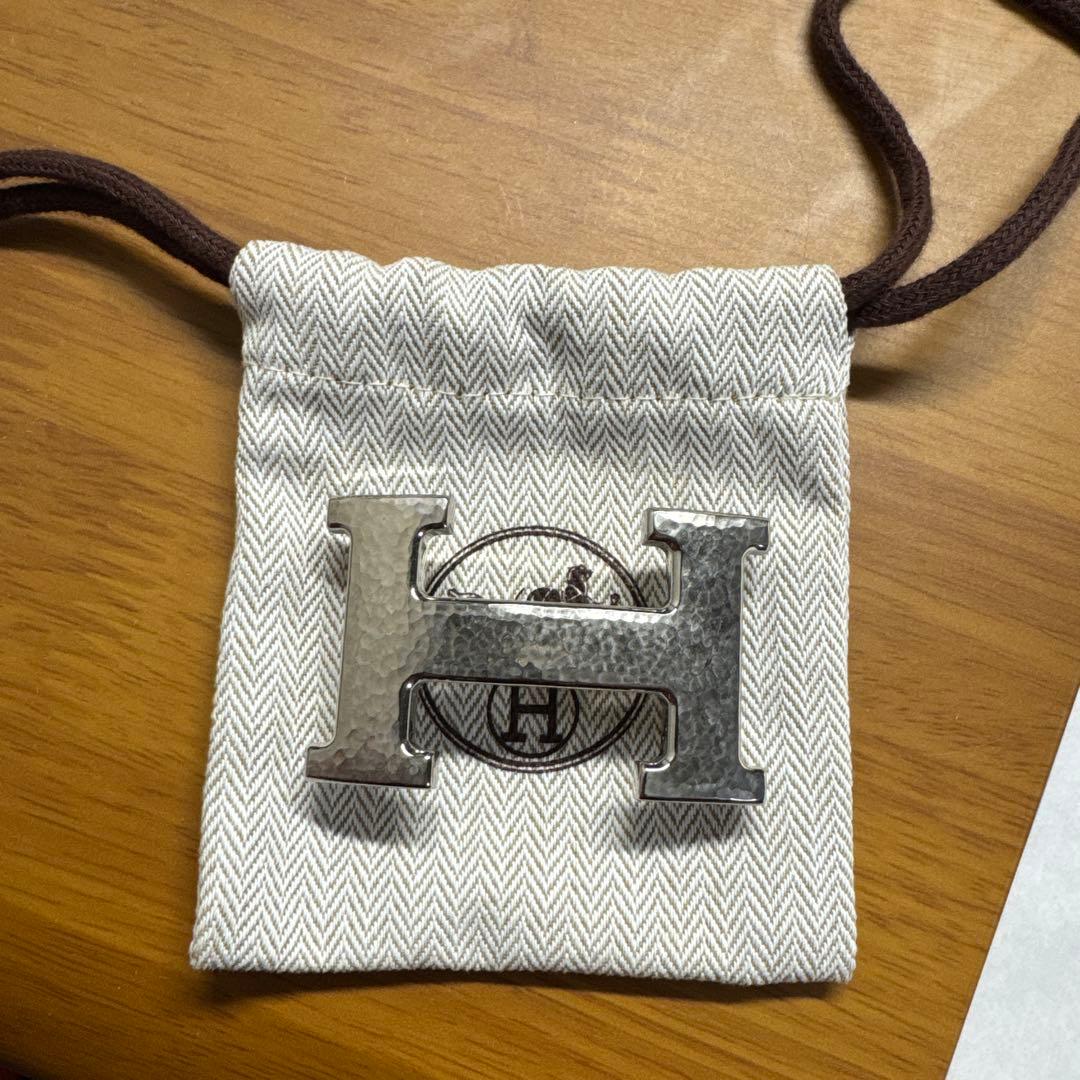 早い者勝ち❗️ エルメス HERMESベルトバックル　リバーシブルベルト H型