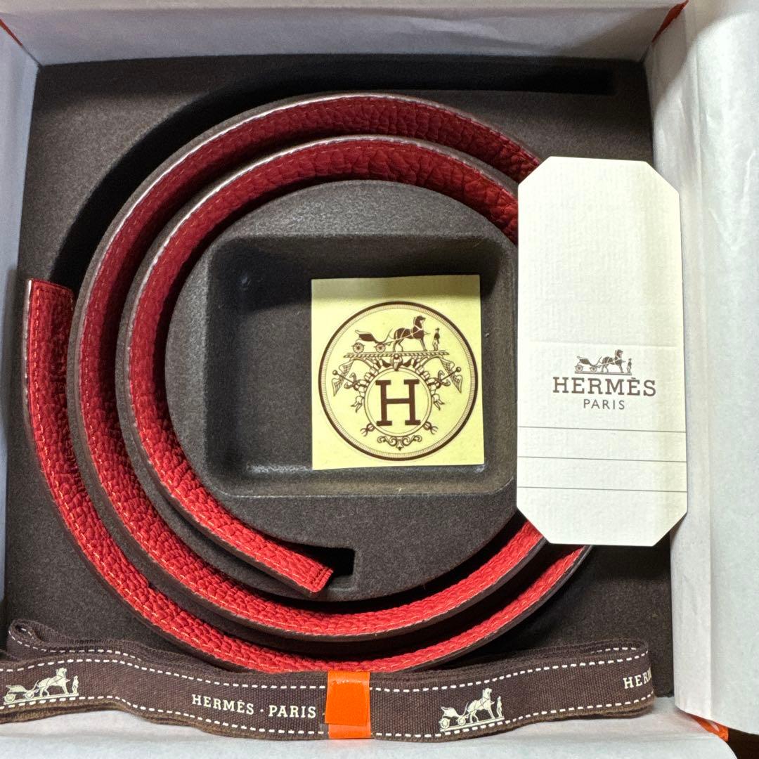 早い者勝ち❗️ エルメス HERMESベルトバックル　リバーシブルベルト H型