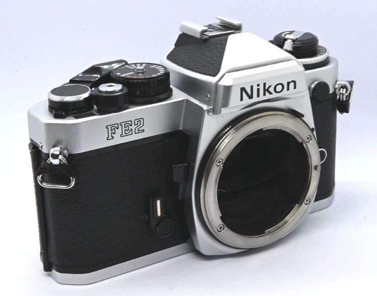 ニコン Nikon FE2 シルバー フィルム一眼レフカメラ