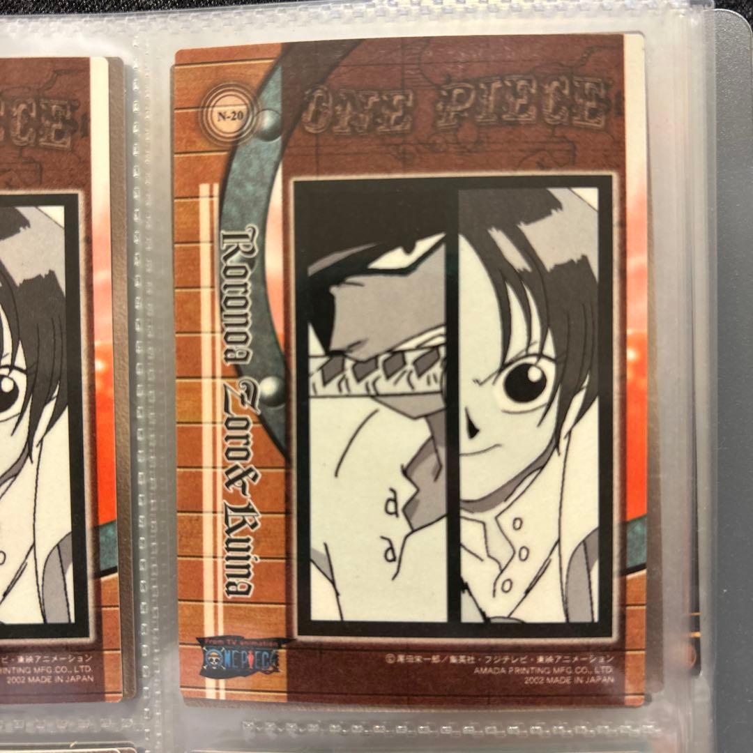 ワンピース　エッチングカード　ゾロ　クイナ　ウソップ　ブロディ　ドリー