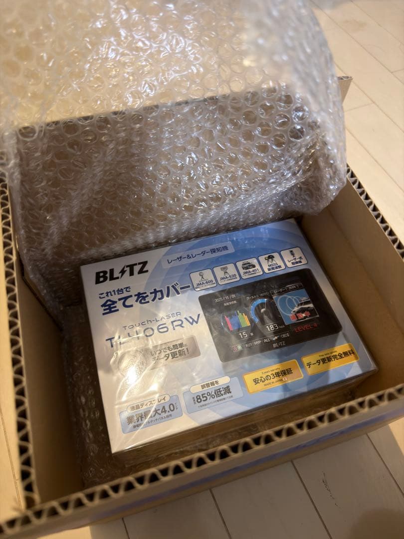 BLITZ　レーダー探知機　TL406RW