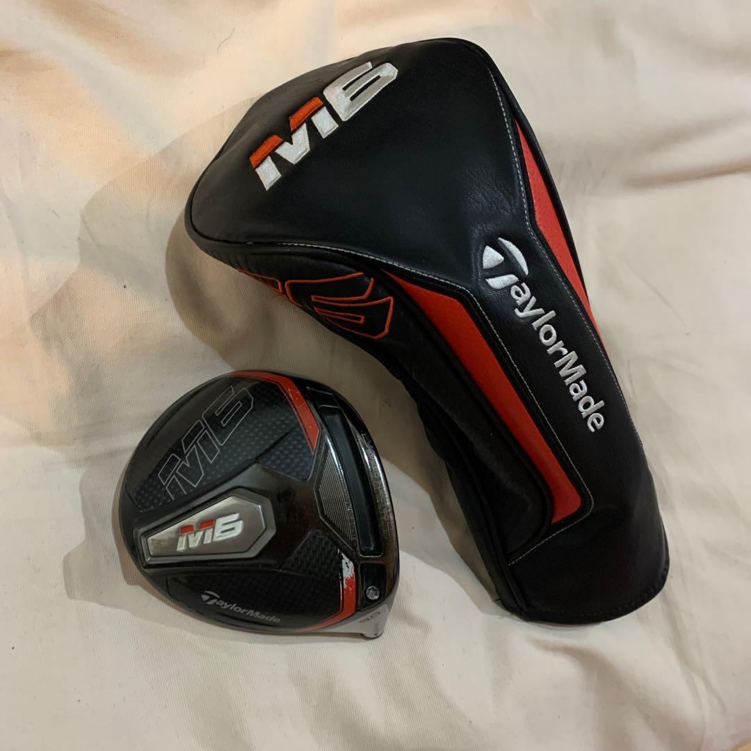 TaylorMade M6 ドライバー ヘッド　カバー付き