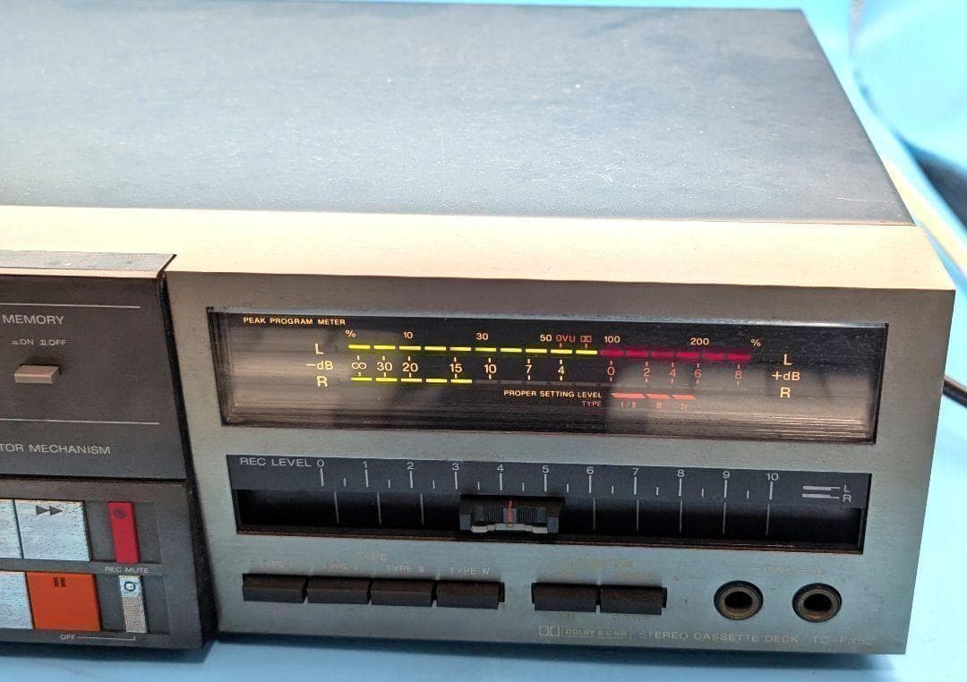 【レア稼働品】カセットデッキ　SONY ソニー　TC-FX5C
