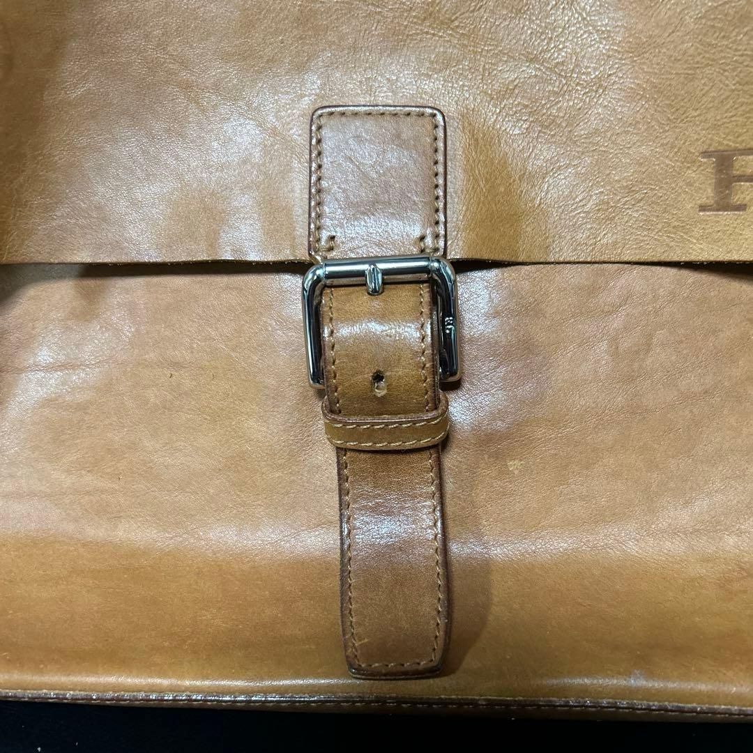 ラルフローレン　レザー メッセンジャーバッグ