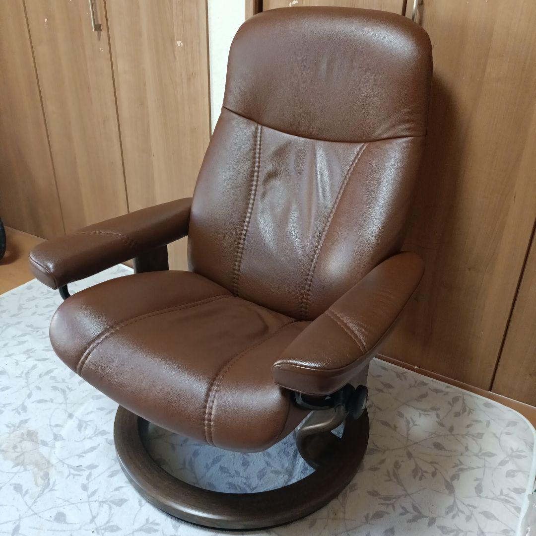 美品　 EKORNES エコーネス リクライニング パーソナルチェア