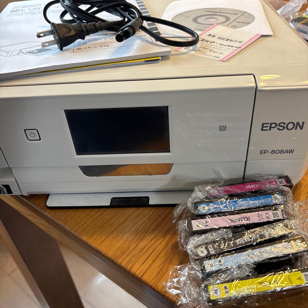 EPSON プリンター EP-808AW