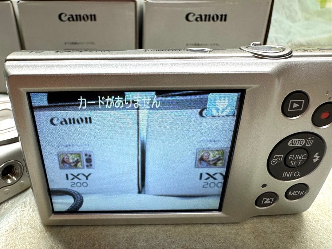 CANON IXY200 コンパクトデジカメ　4台セット