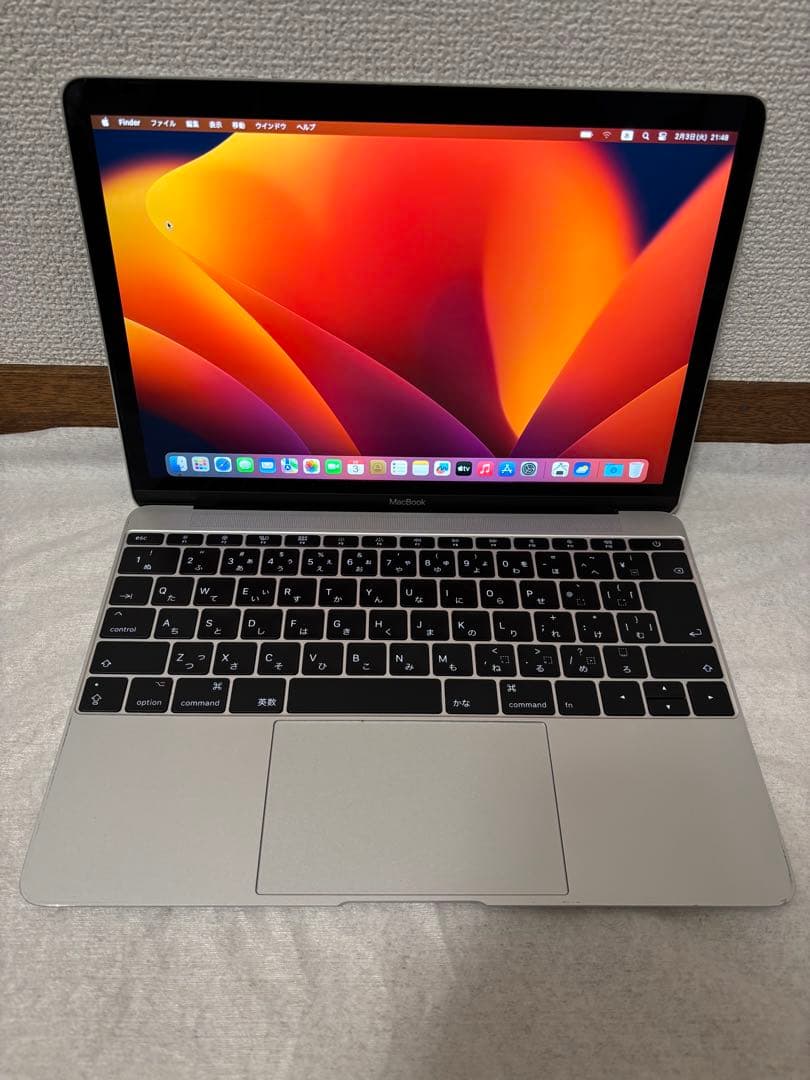 MacBook 12インチ　A1534 256GB Retina SSD