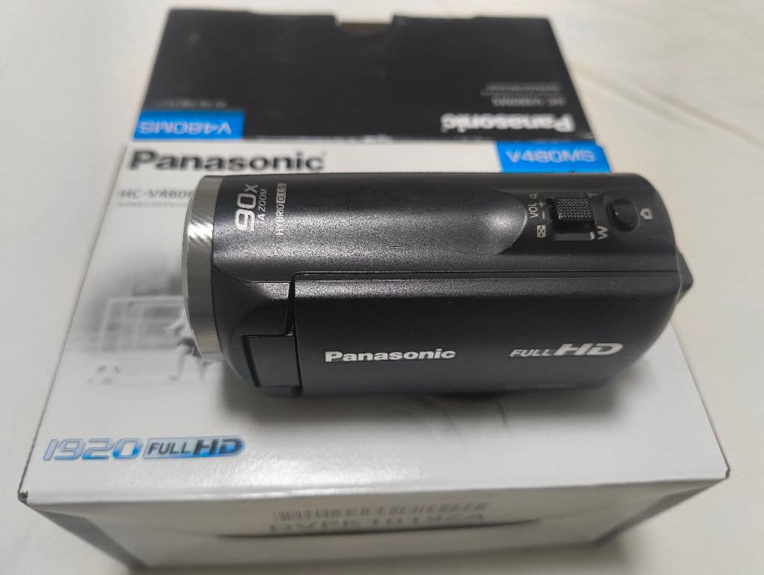 【美品・稼働品】パナソニック HDビデオカメラHC-V480MS