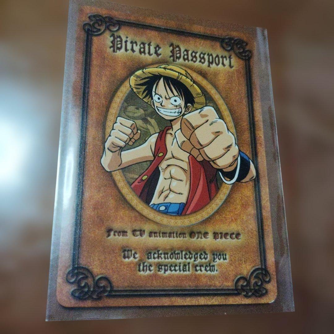 ワンピース お台場冒険王 ゴーイングメリー号 特別 乗船員として認めます