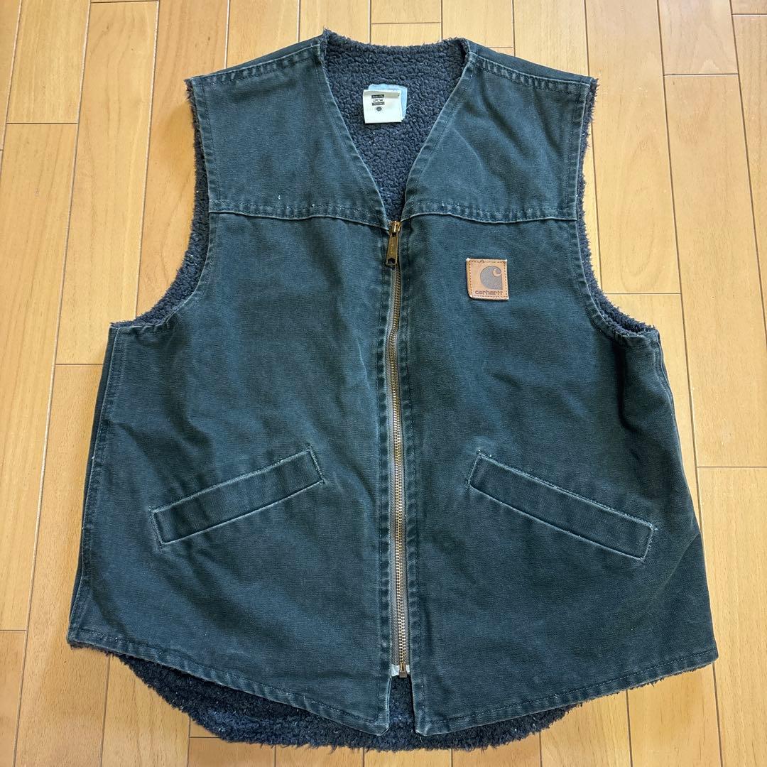 Carhartt ダークグレー ベスト