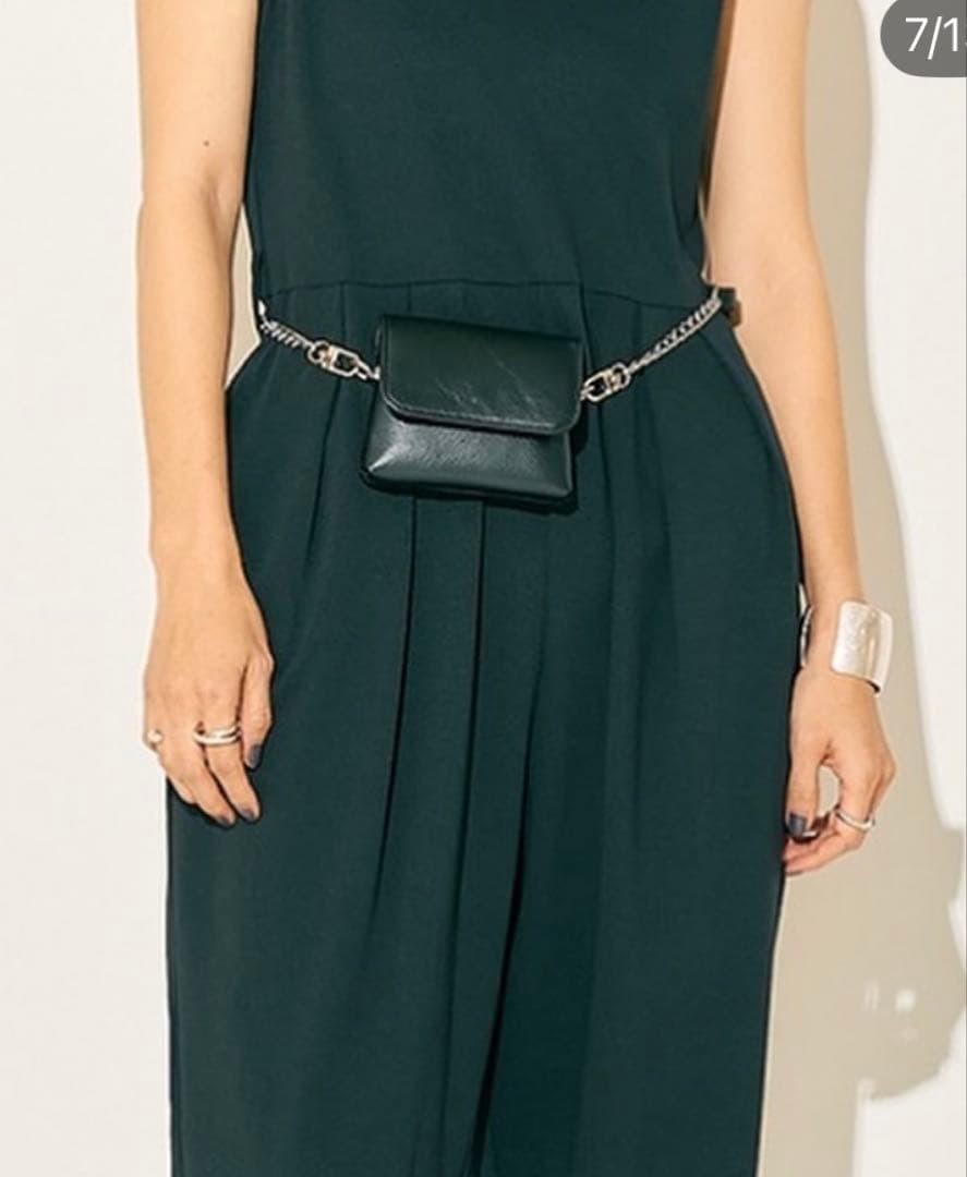 【新品】yenn チェーンベルトポーチ