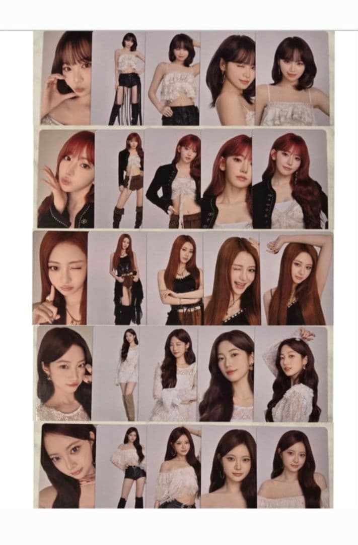 LE SSERAFIM 全メンバー 東京ドーム フォトカード 25種 フルコンプ