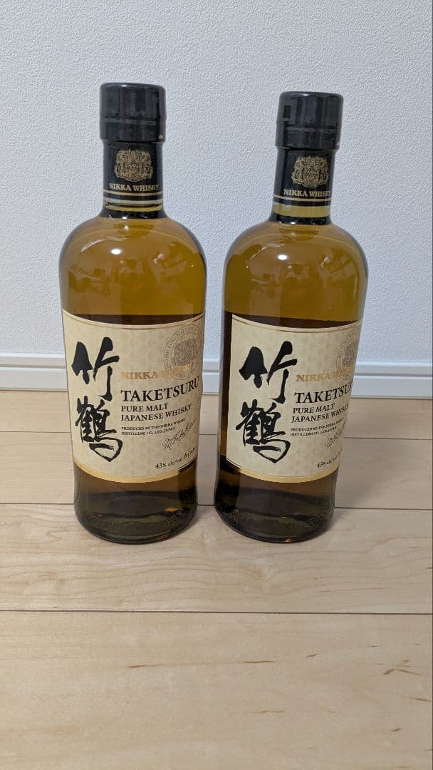 竹鶴　ピュアモルト 700ml 2本