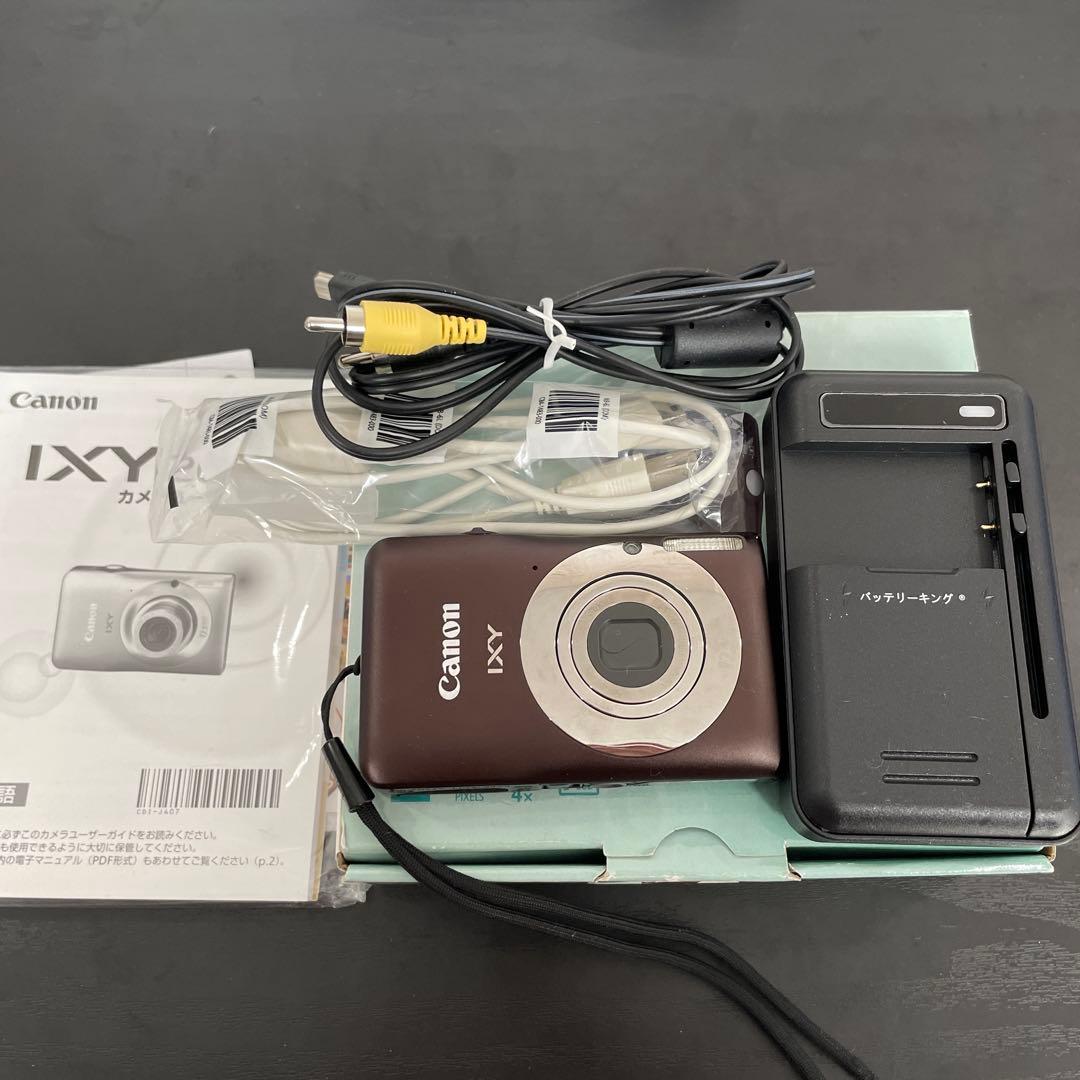 Canon IXY200Fコンパクトデジタルカメラ ブラウン