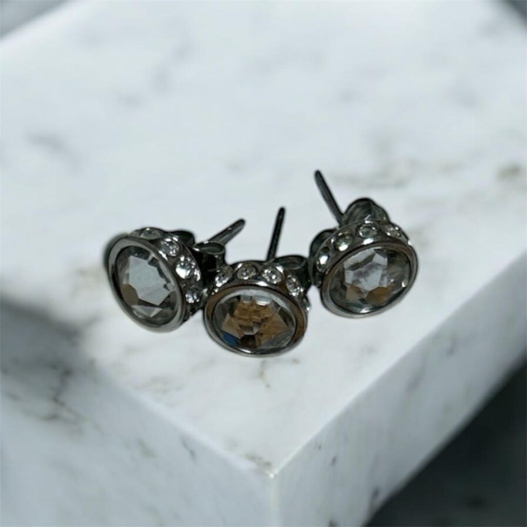 あい ピアスふたつ Capana CP019-SLV ワンポイントピアス