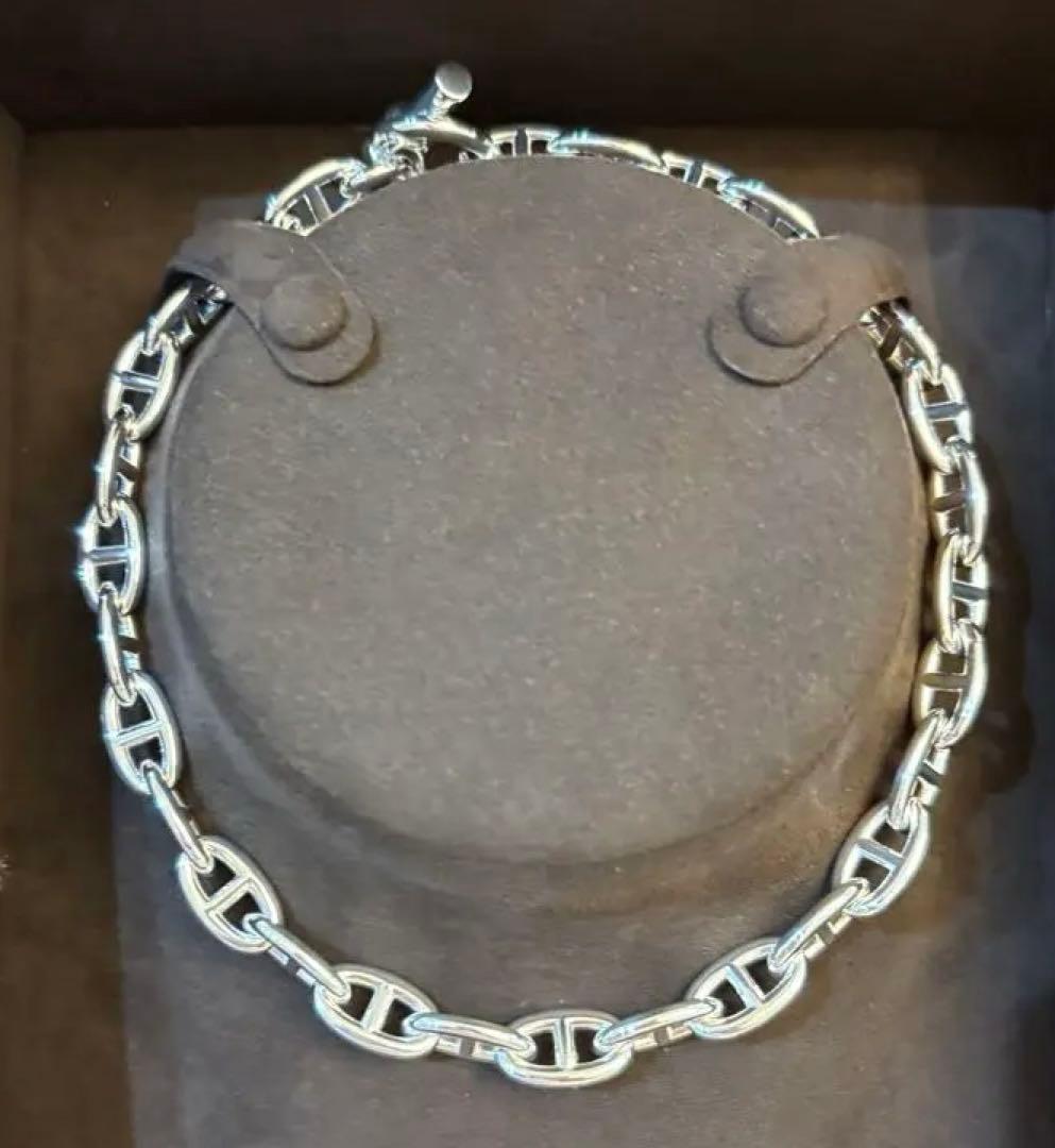 【未使用】人気サイズGM29コマ正規店購入 シェーヌダンクル ネックレス