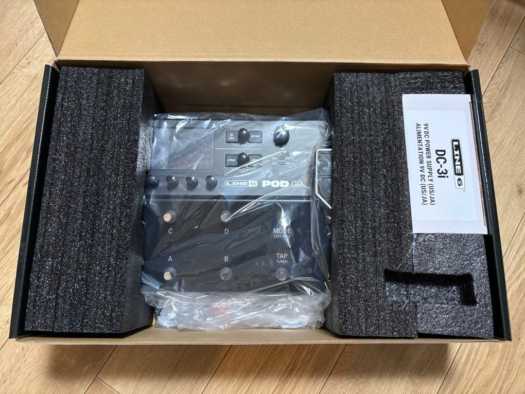 【ほぼ新品美品】LINE 6 POD GO ギターエフェクター
