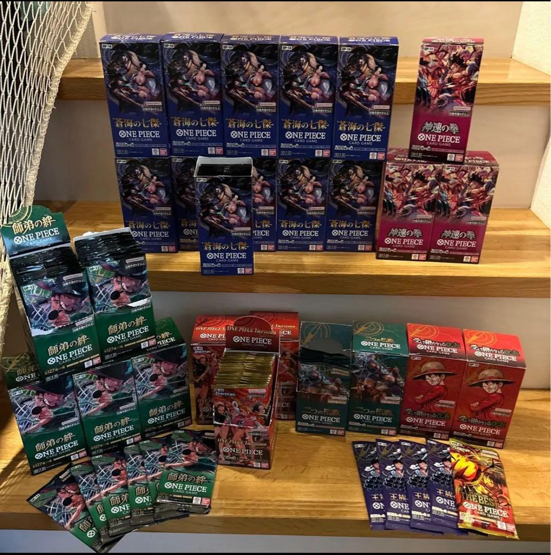 ワンピースカード　バラ579パック　約24box分　まとめ売り　サーチ済み