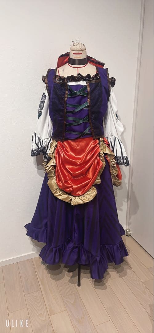 ガストンガールズ コスプレ Dハロ　Into the Frenzy 紫 仮装