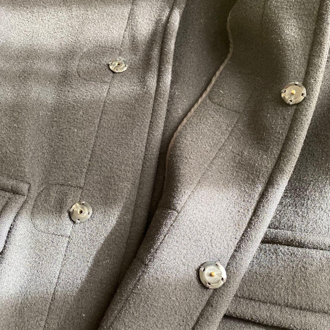 アタラクシア　フード付きダッフルコート　黒