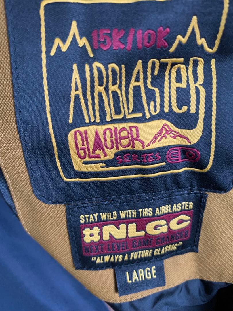 s*o様 Airblaster bib L size ビブパンツ　エアブラスター