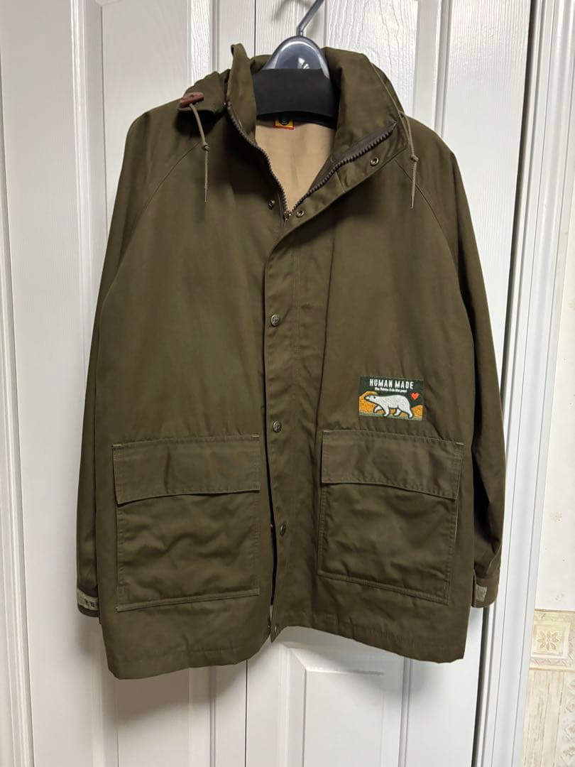 HUMAN MADE マウンテンパーカー オリーブ色