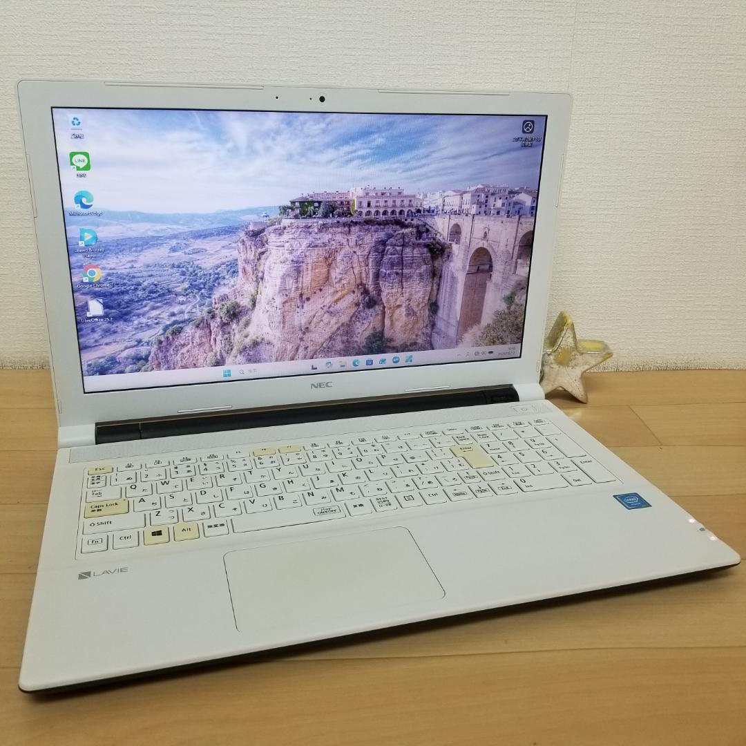 大容量 Win11 DVD再生可 即使用可ノートPC NEC (E3435)
