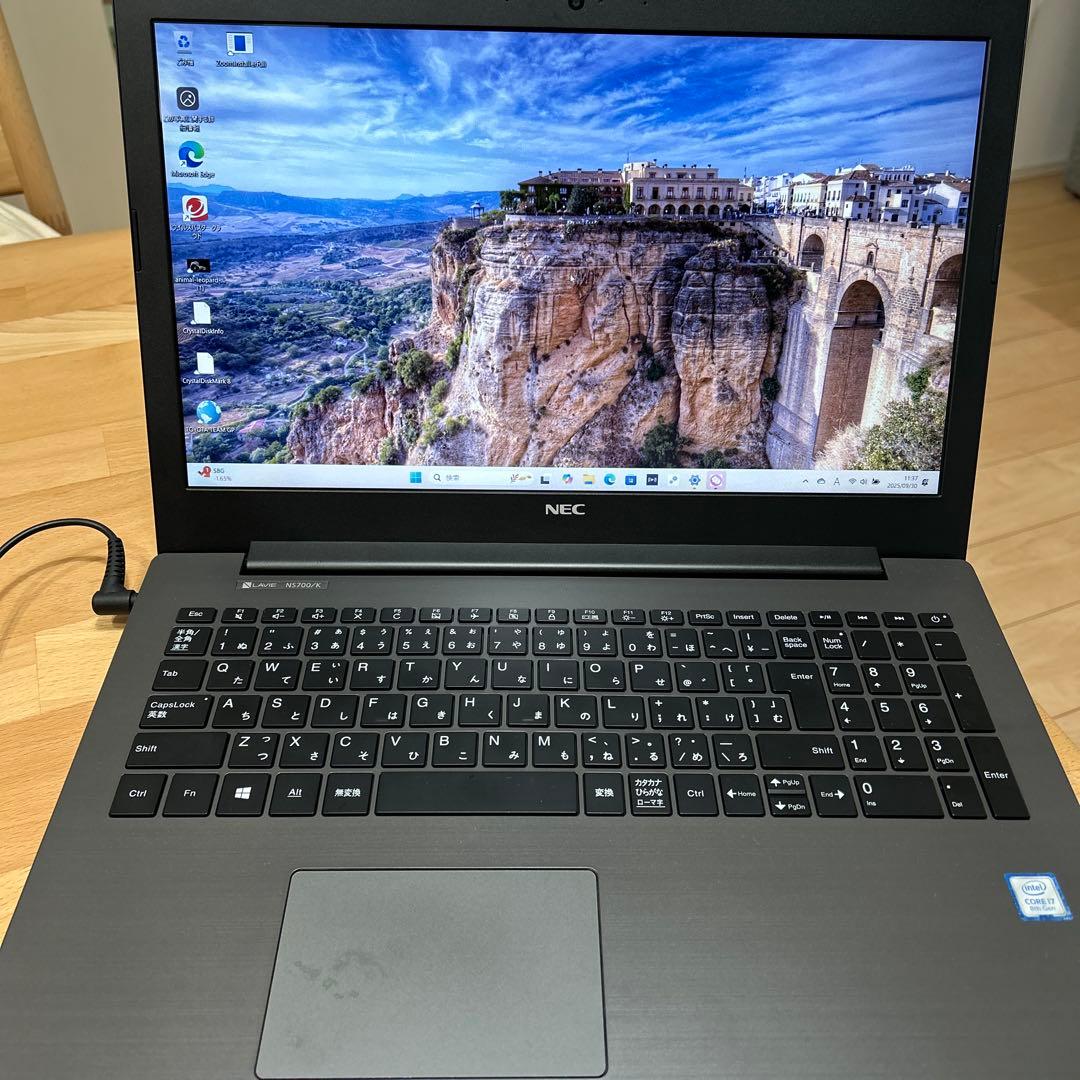 その他ノートPC本体 NEC NS700/K