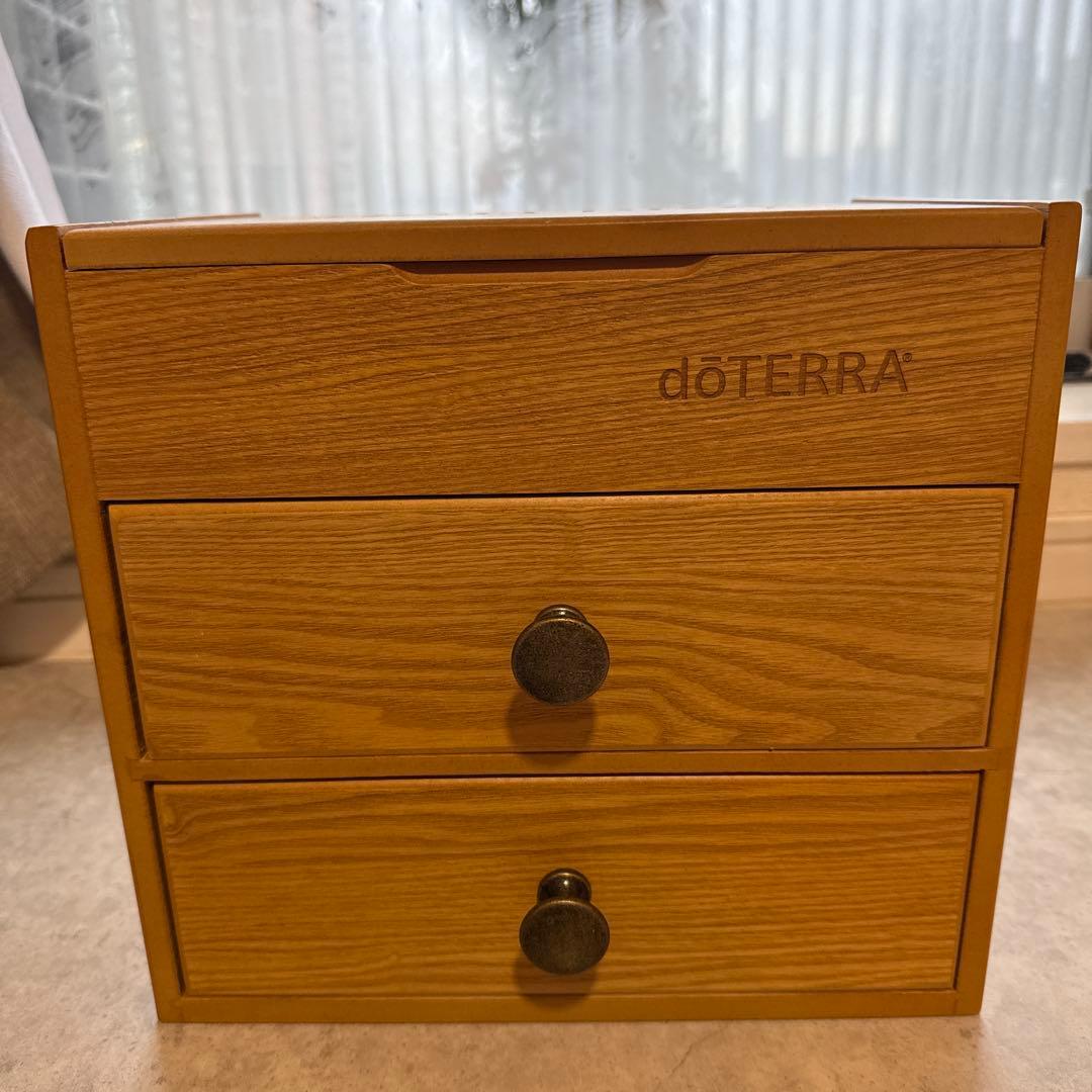 《超美品》ドテラdoTERRAウッドボックス88 3段　木箱