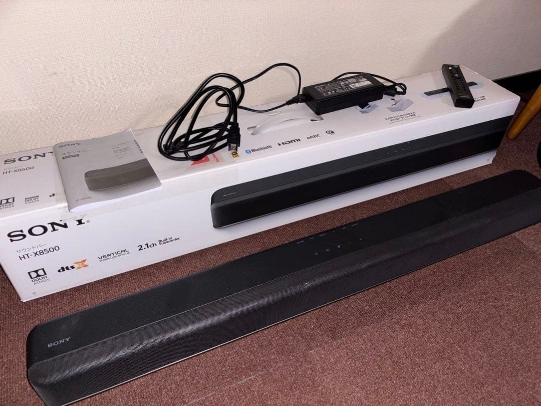 SONY HT-X8500 サウンドバー(2021年製)