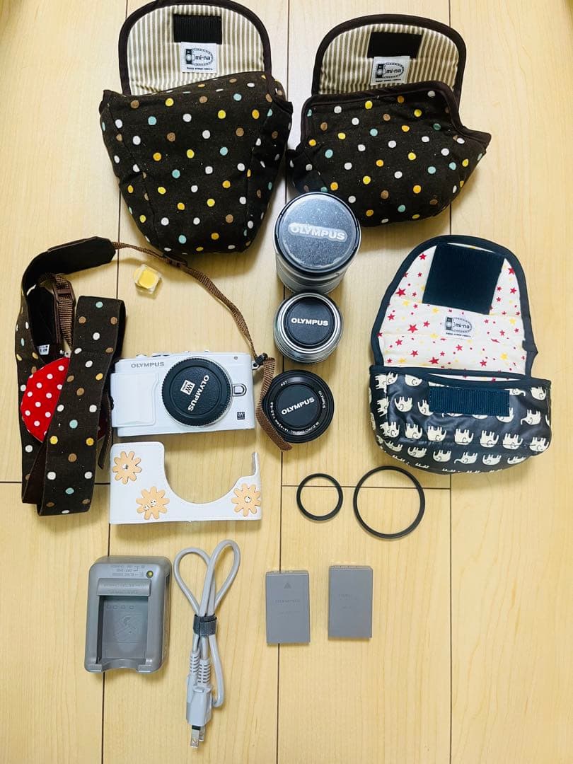 OLYMPUS PEN Lite E-PL6 一眼ダブルズームレンズキット