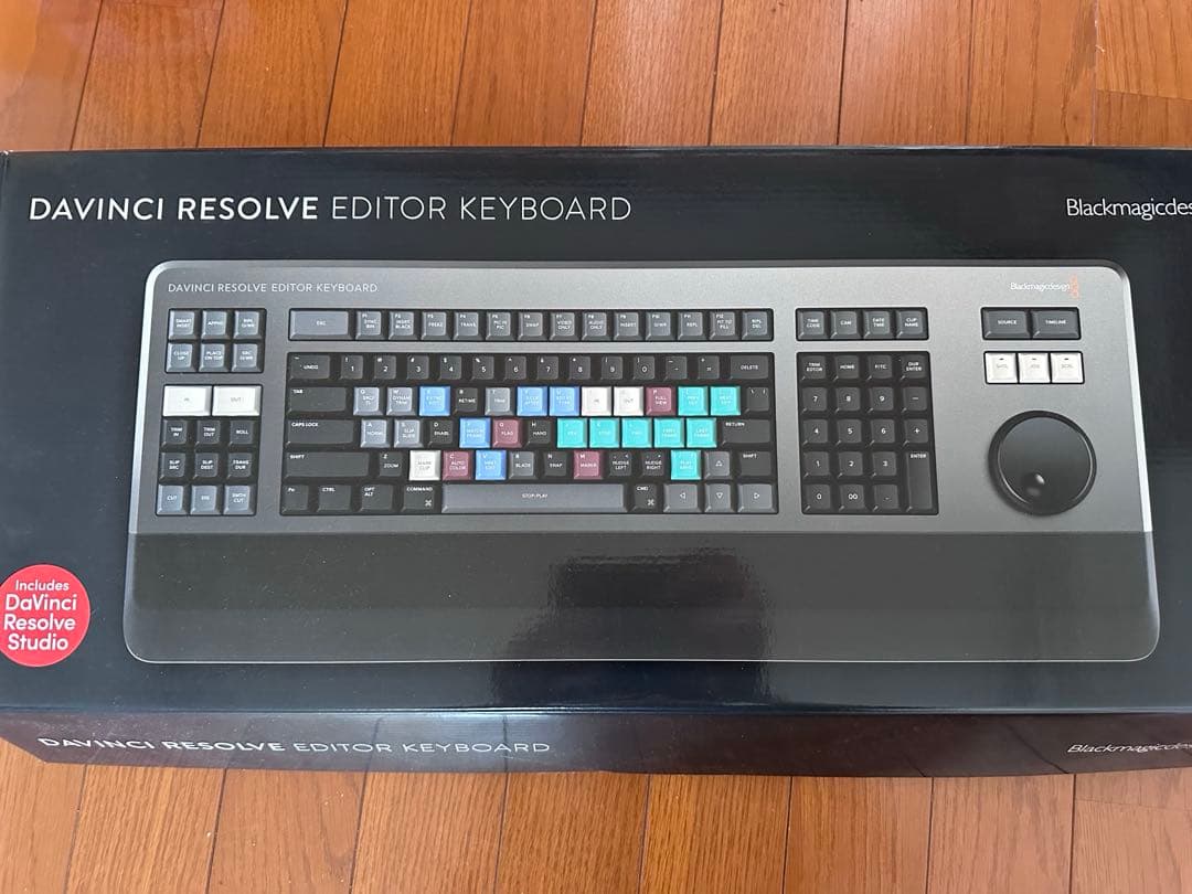 Davinci resolve editor keyboard キーボード
