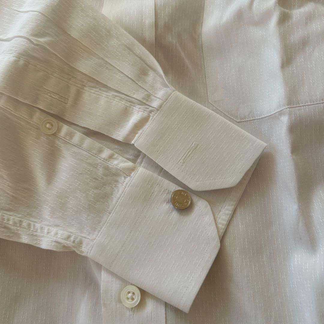 HERMES ホワイト ワイシャツ