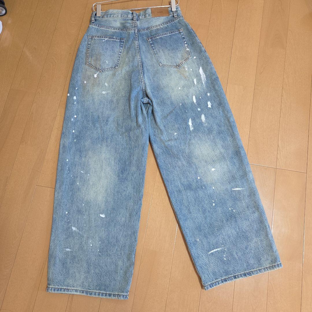 アニメプリント　バギーパンツ