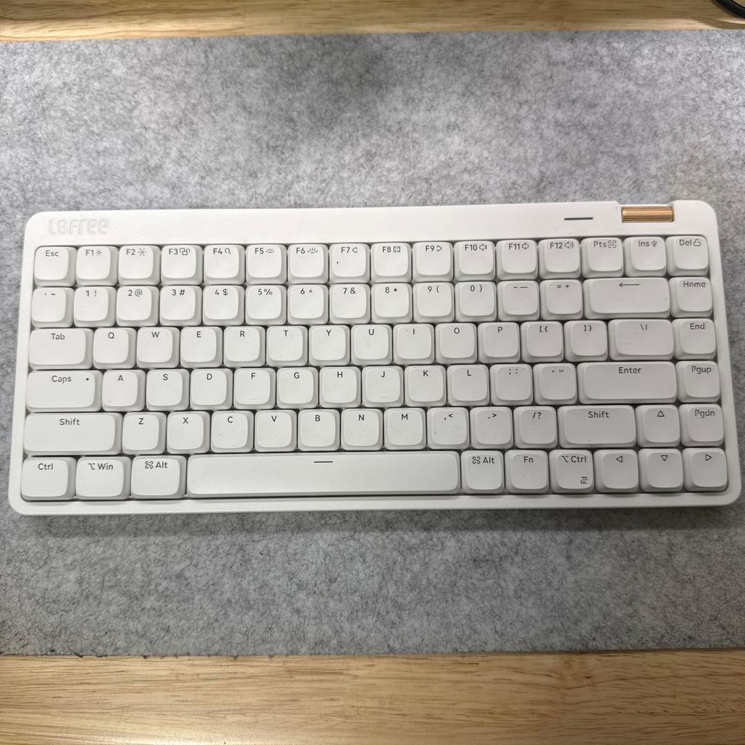 【美品】Lofree Flow Lite 84 US配列　ホワイト