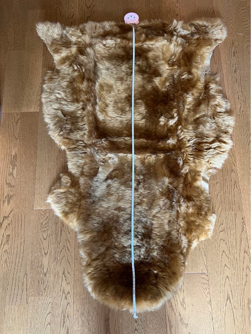 【箱付き】ムートンのラグ2枚組　川島織物SELKON