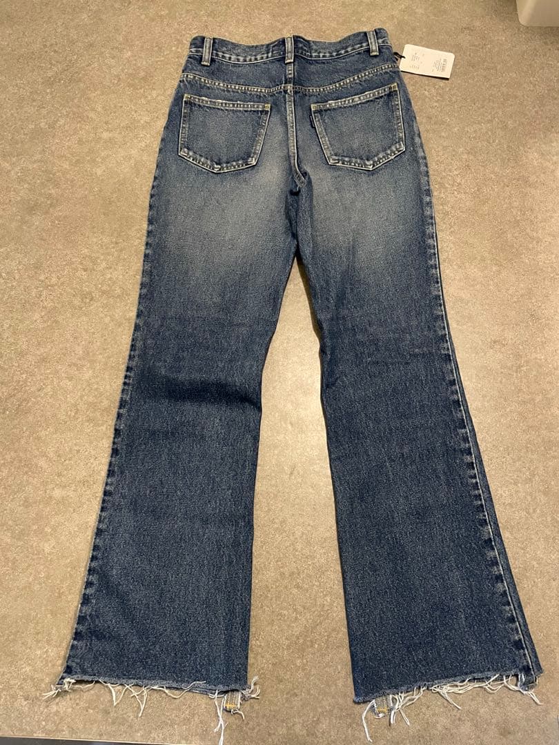 未使用　MADISONBLUE フレアデニムパンツ　S