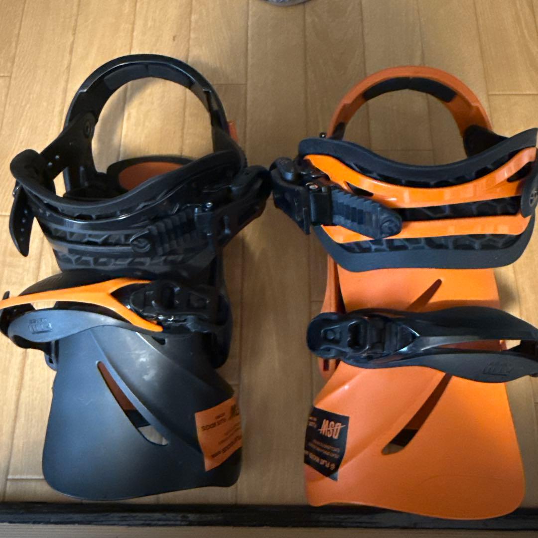FLUX GT ビンディング 黒とオレンジMサイズ