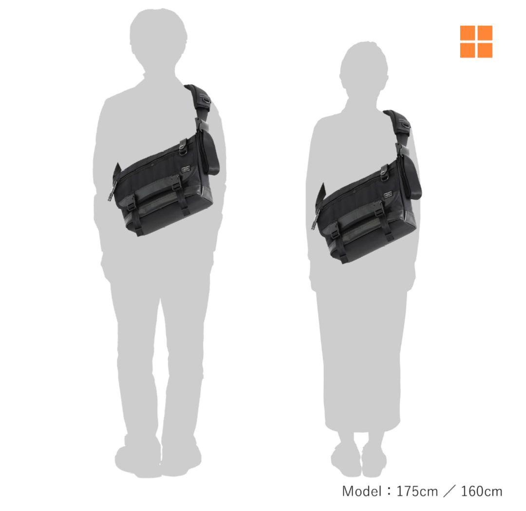 美品✨️PORTER ポーター HEATヒート メッセンジャーバッグ マグライト