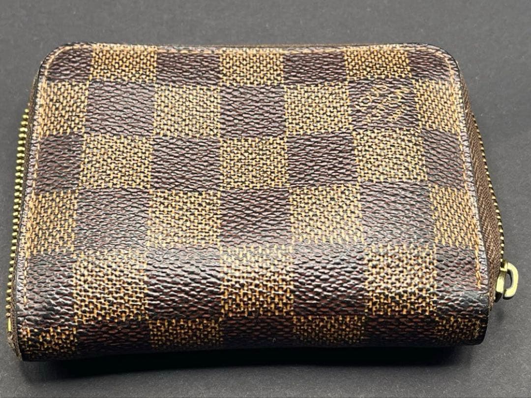【難あり】ルイヴィトン 小銭入れ ダミエ ケース ジッピー・パース