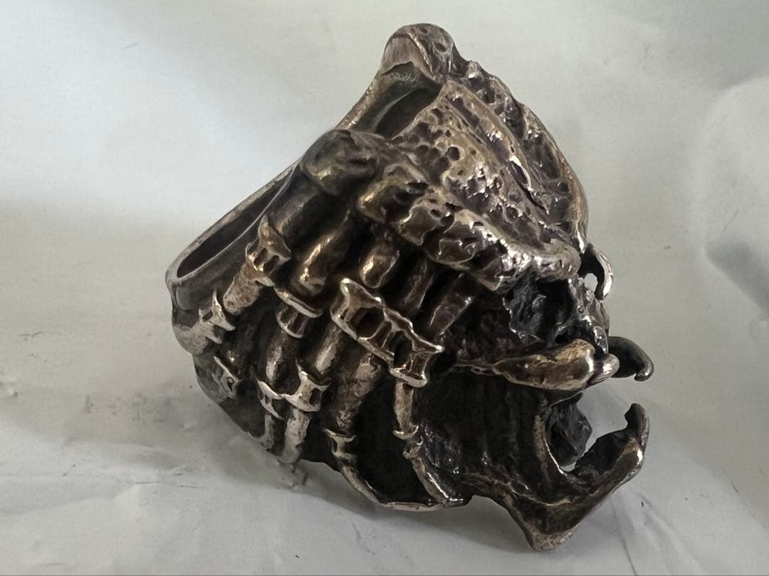 USA製　プレデターリング PREDATOR 映画 ムービー シルバー 指輪