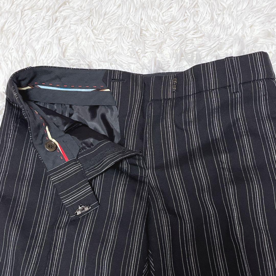 ポールスミス セットアップ　スーツ　ワイドパンツ　花柄　総柄　38