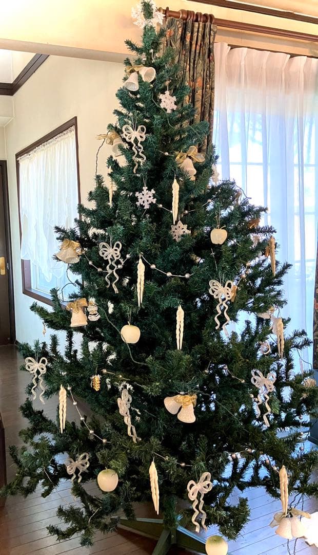 大きい　お店　クリスマスツリー　210cm