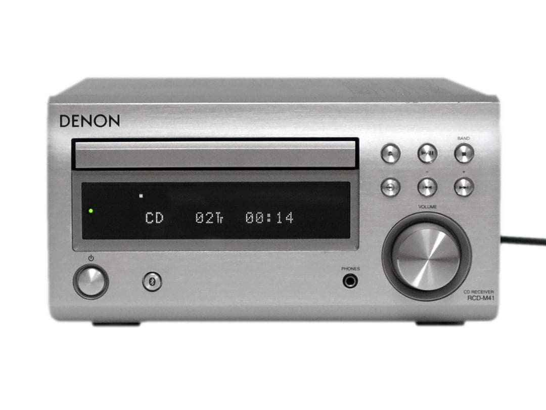 DENON RCD-M41 CDレシーバー シルバー 2018年製 動作品